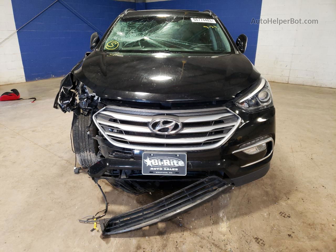 2018 Hyundai Santa Fe Sport  Black vin: 5NMZUDLB5JH099500