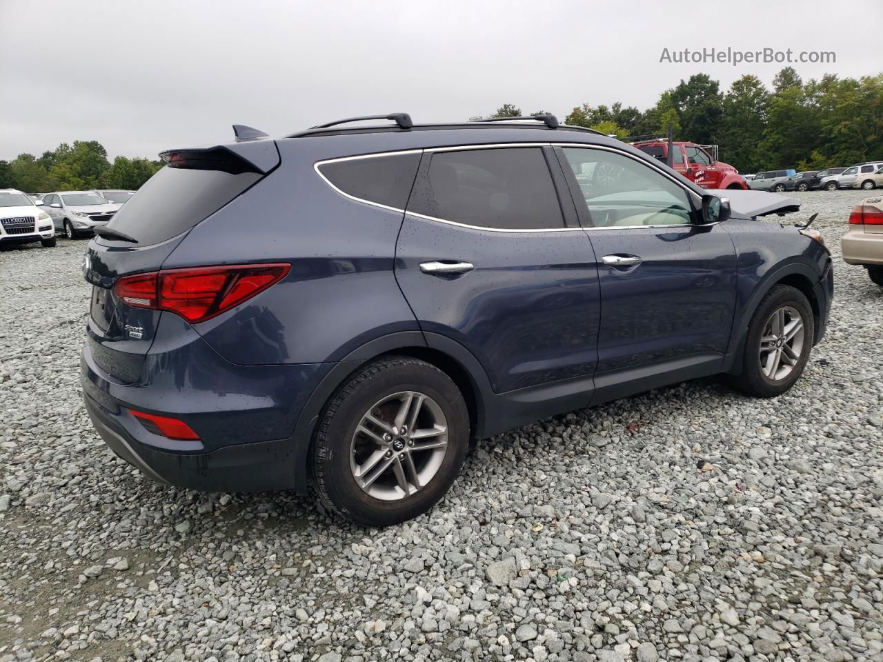 2018 Hyundai Santa Fe Sport  Серый vin: 5NMZUDLB5JH102055