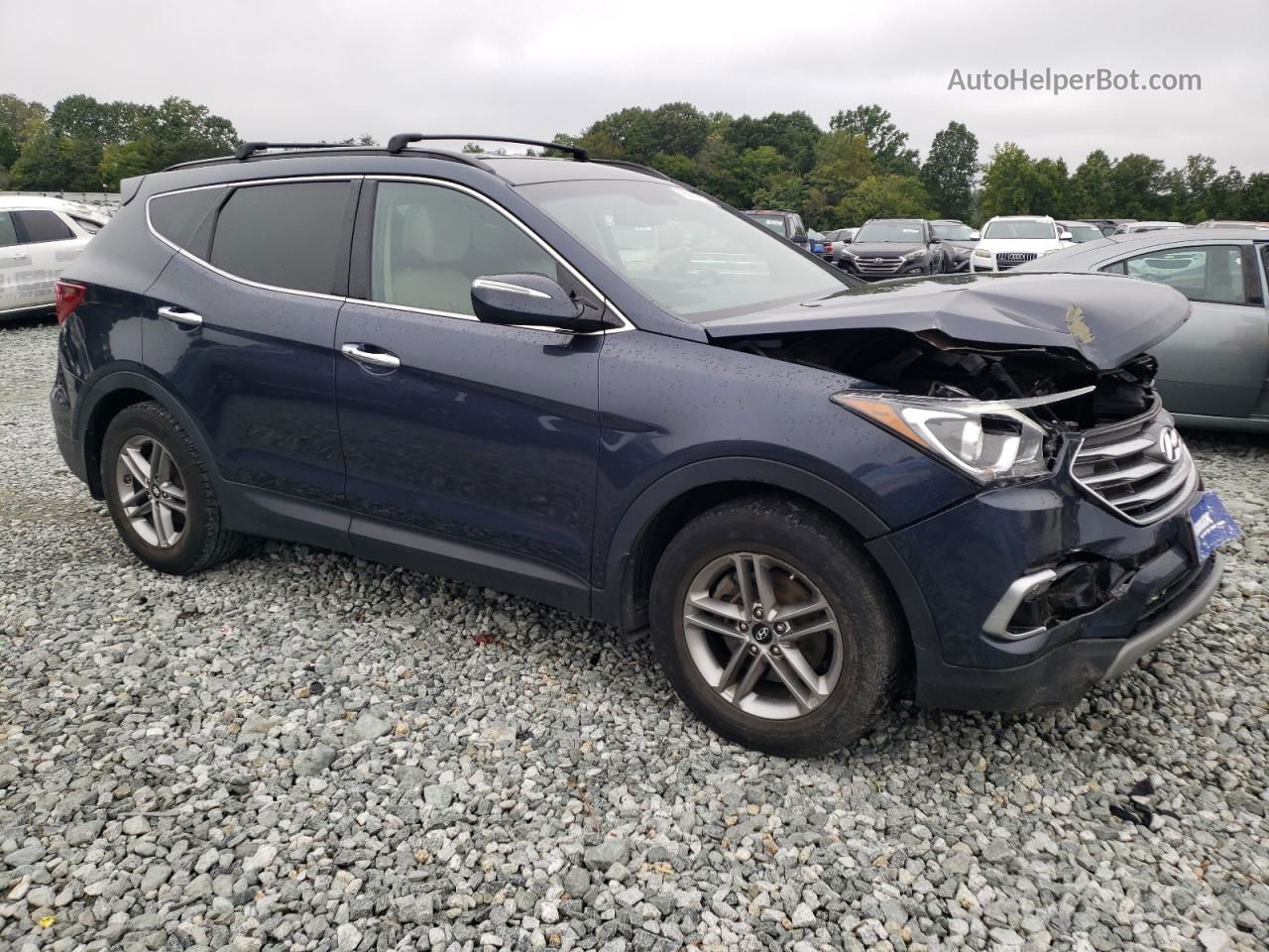 2018 Hyundai Santa Fe Sport  Gray vin: 5NMZUDLB5JH102055