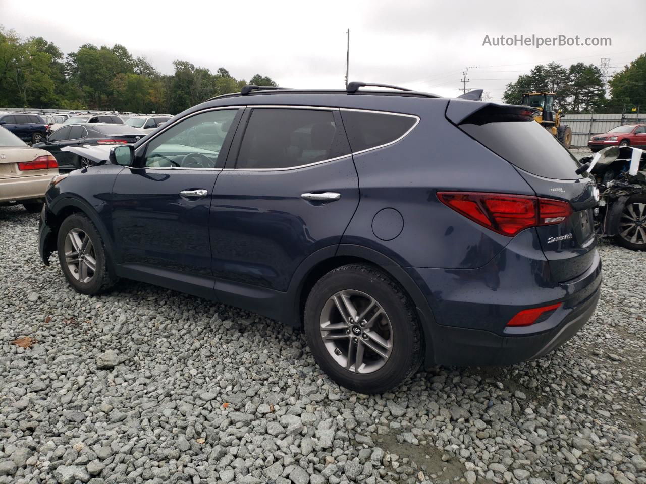 2018 Hyundai Santa Fe Sport  Серый vin: 5NMZUDLB5JH102055