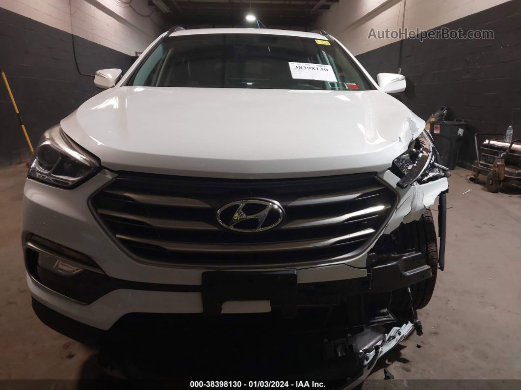 2018 Hyundai Santa Fe Sport 2.4l White vin: 5NMZUDLB6JH054159