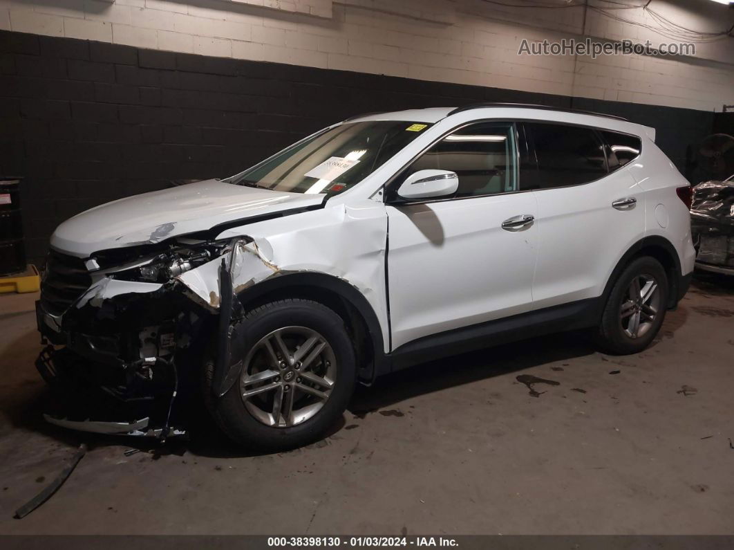 2018 Hyundai Santa Fe Sport 2.4l White vin: 5NMZUDLB6JH054159