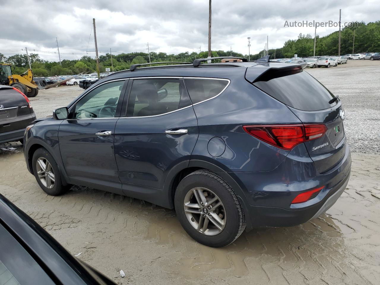 2018 Hyundai Santa Fe Sport  Blue vin: 5NMZUDLB6JH100914