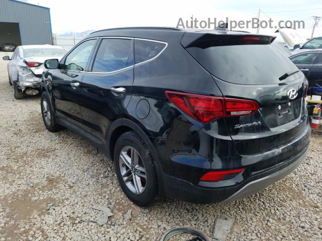 2018 Hyundai Santa Fe Sport  Black vin: 5NMZUDLB7JH058785