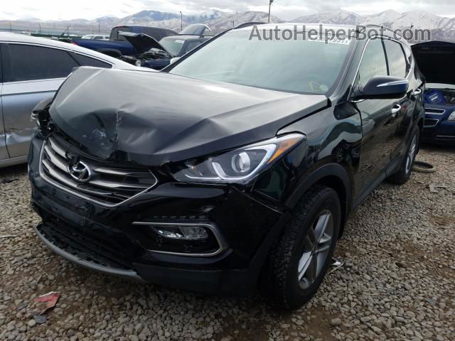 2018 Hyundai Santa Fe Sport  Черный vin: 5NMZUDLB7JH058785