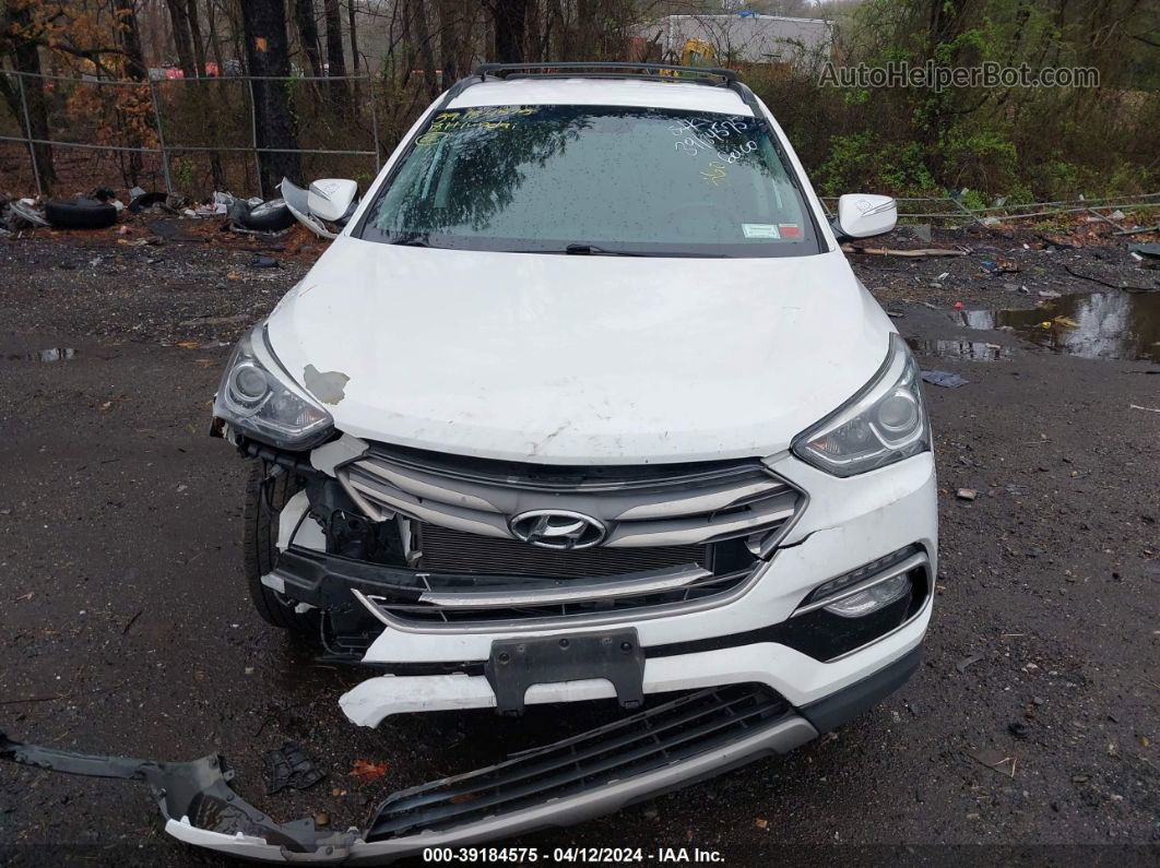 2018 Hyundai Santa Fe Sport 2.4l White vin: 5NMZUDLB7JH059953