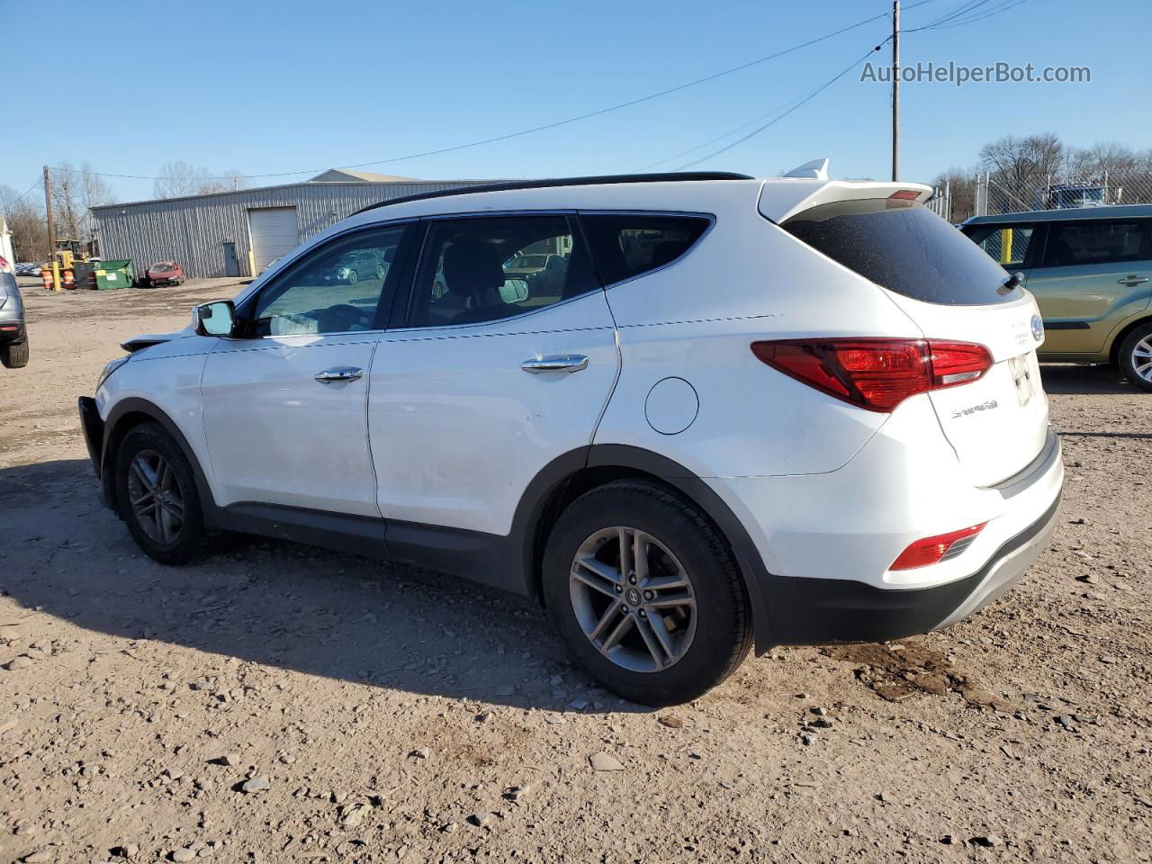 2018 Hyundai Santa Fe Sport  Белый vin: 5NMZUDLB7JH060309