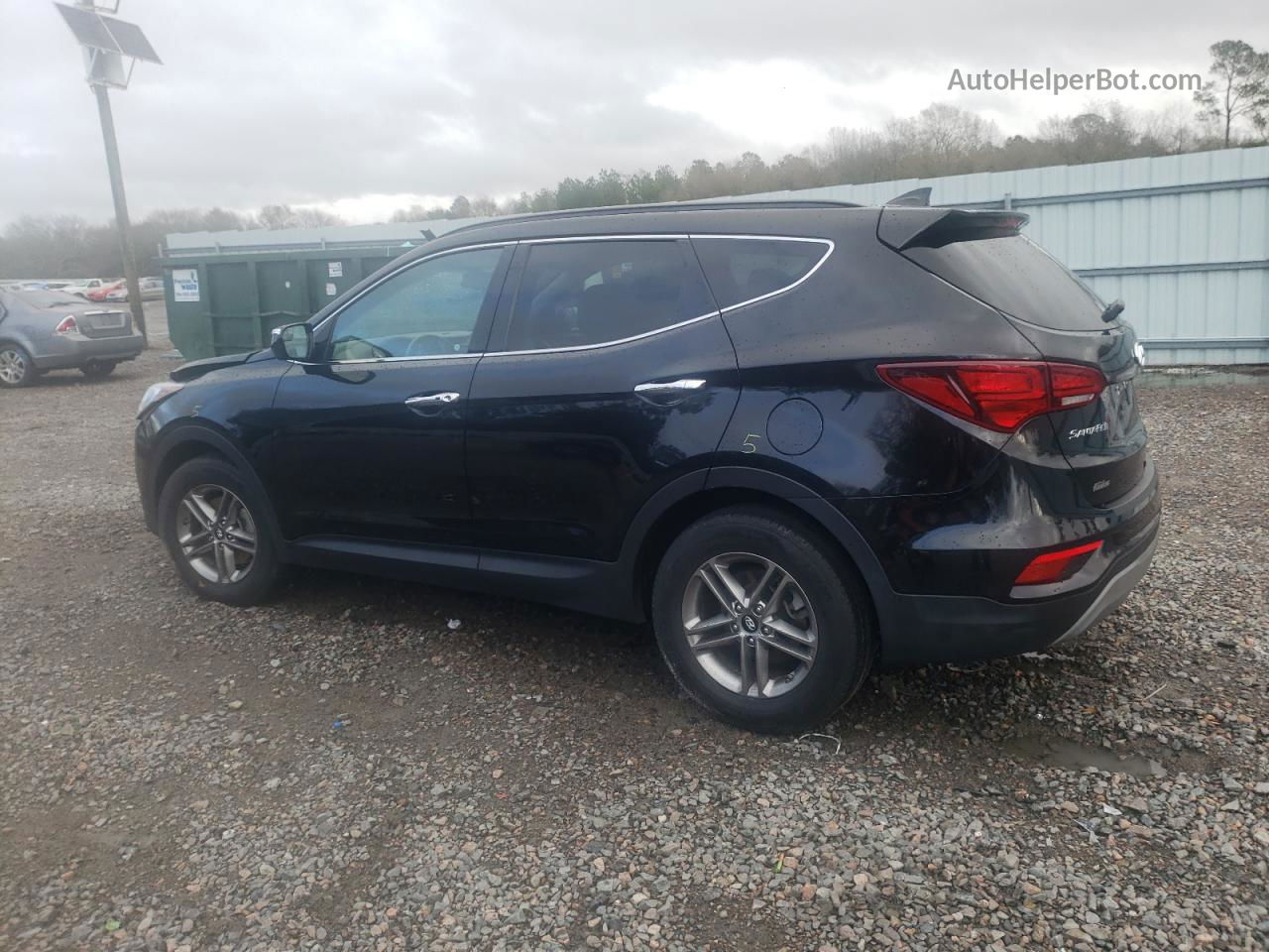 2018 Hyundai Santa Fe Sport  Black vin: 5NMZUDLB9JH103757