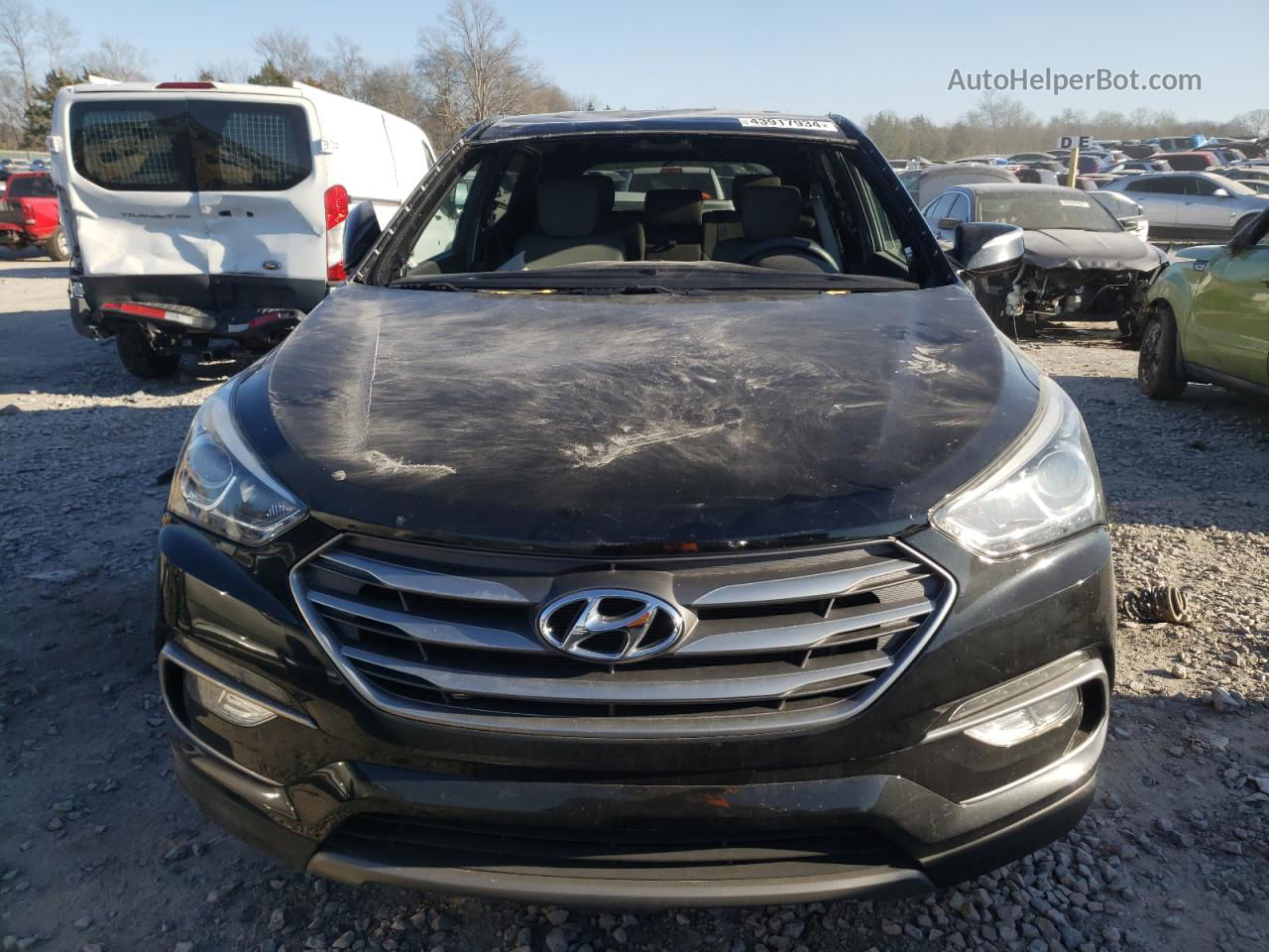 2018 Hyundai Santa Fe Sport  Black vin: 5NMZUDLBXJH062149