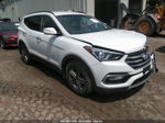 2018 Hyundai Santa Fe Sport 2.4l White vin: 5NMZUDLBXJH082739