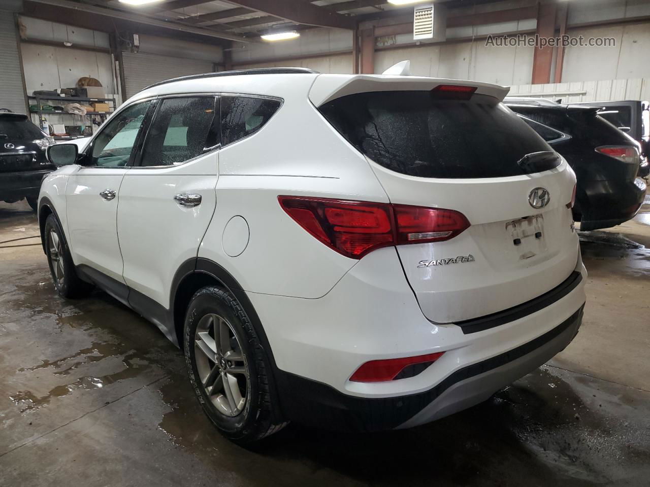 2018 Hyundai Santa Fe Sport  Белый vin: 5NMZUDLBXJH089092