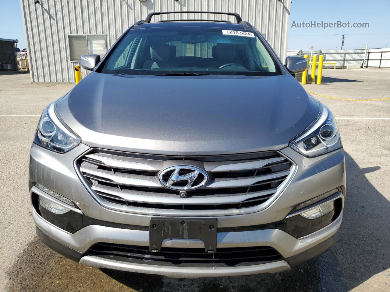 2018 Hyundai Santa Fe Sport  Silver vin: 5NMZW4LA1JH078838