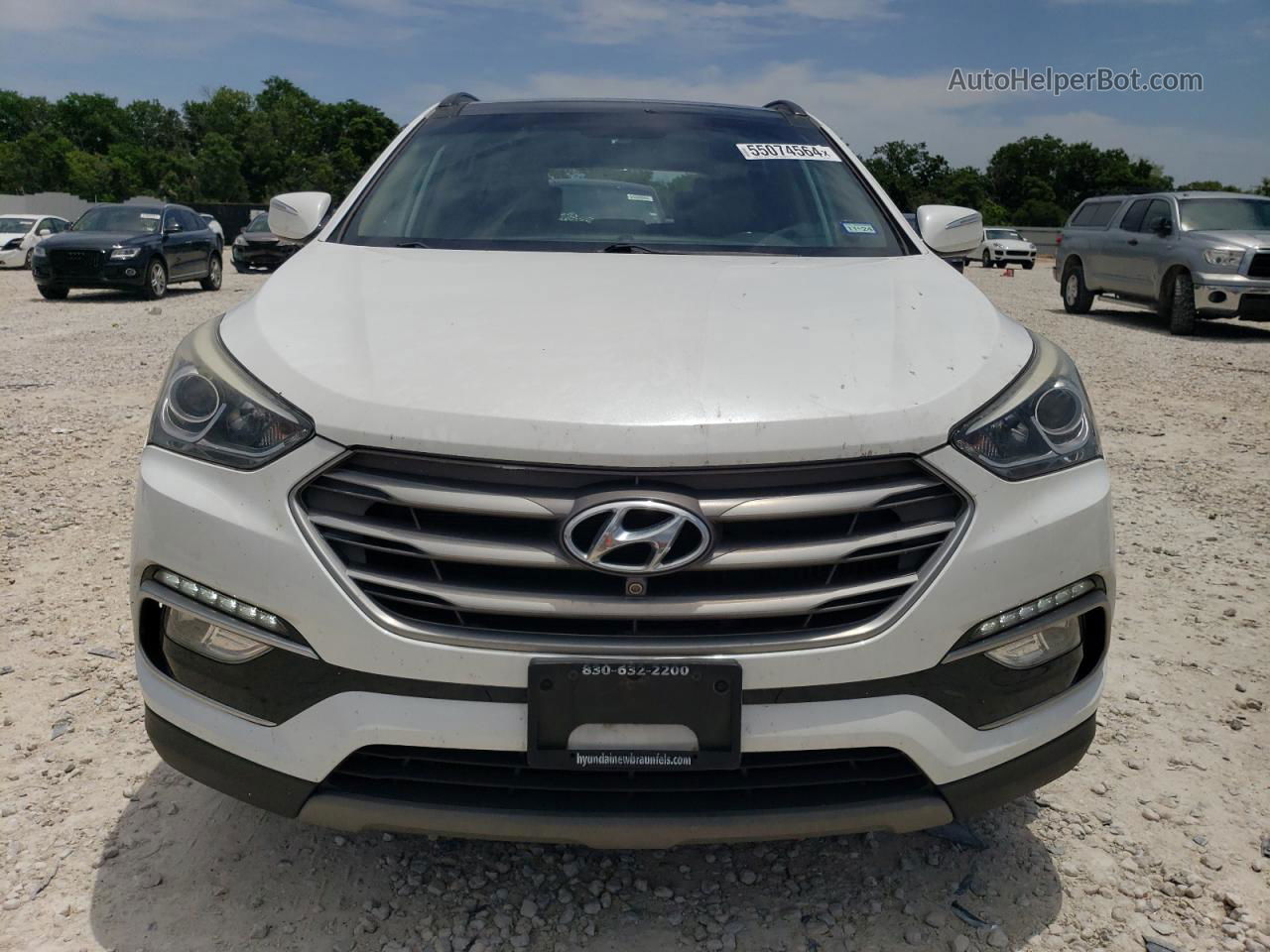 2018 Hyundai Santa Fe Sport  Белый vin: 5NMZW4LA1JH084526