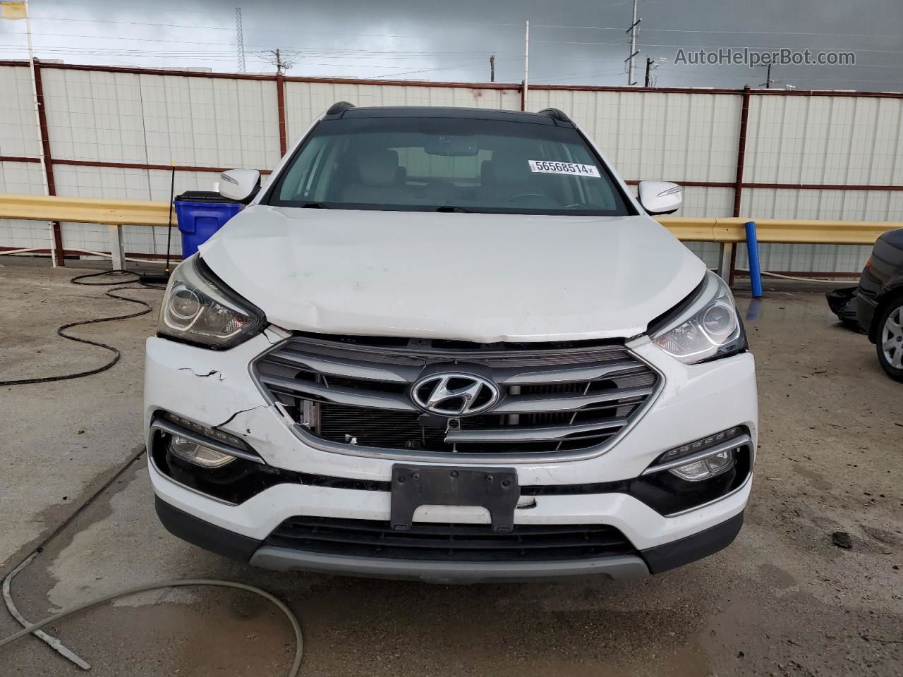 2018 Hyundai Santa Fe Sport  Белый vin: 5NMZW4LA7JH092842