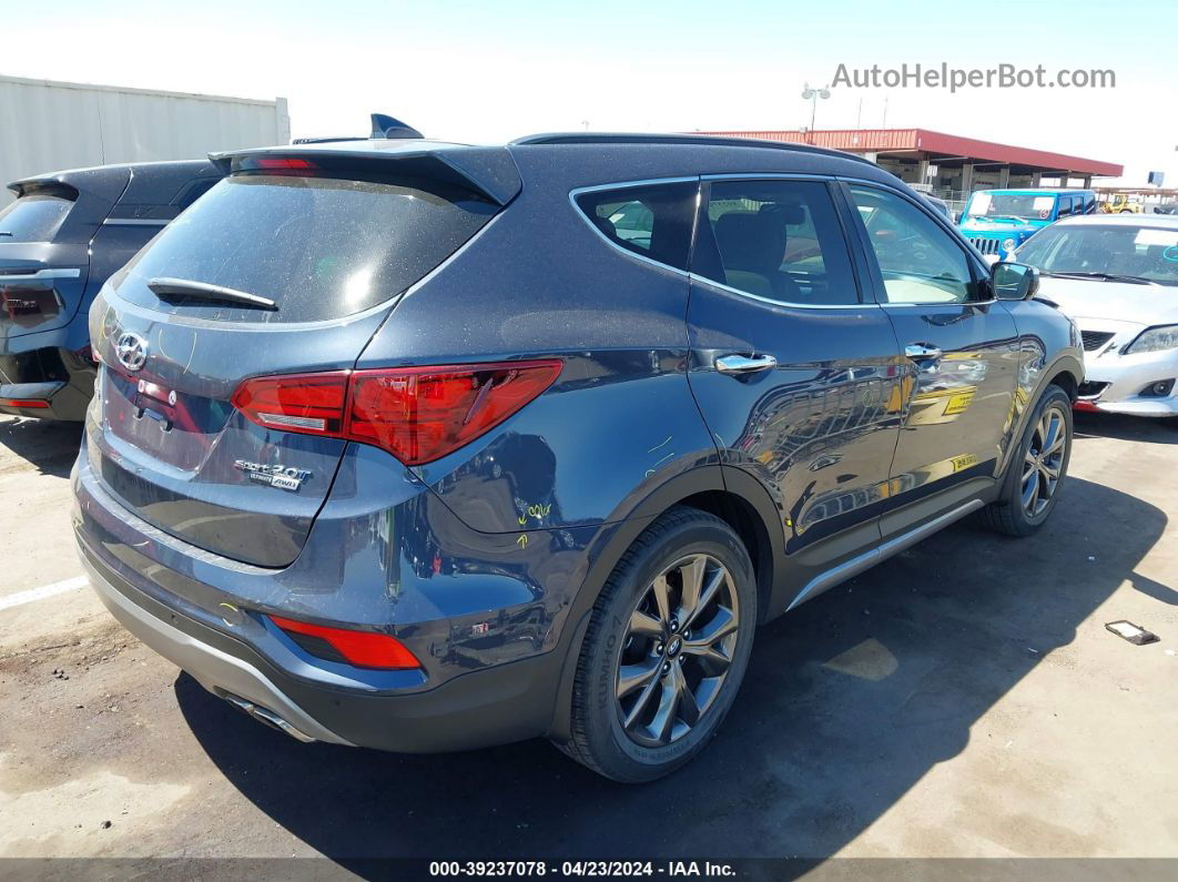 2018 Hyundai Santa Fe Sport 2.0t Ultimate Gray vin: 5NMZWDLA0JH076689