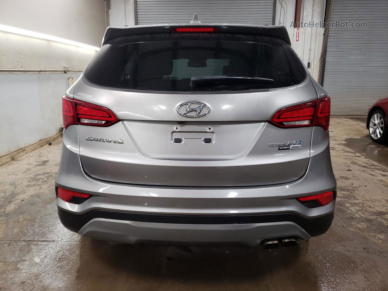 2018 Hyundai Santa Fe Sport  Gray vin: 5NMZWDLA1JH106735