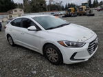 2017 Hyundai Elantra Se White vin: 5NPD74LF0HH076983