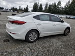 2017 Hyundai Elantra Se White vin: 5NPD74LF0HH076983