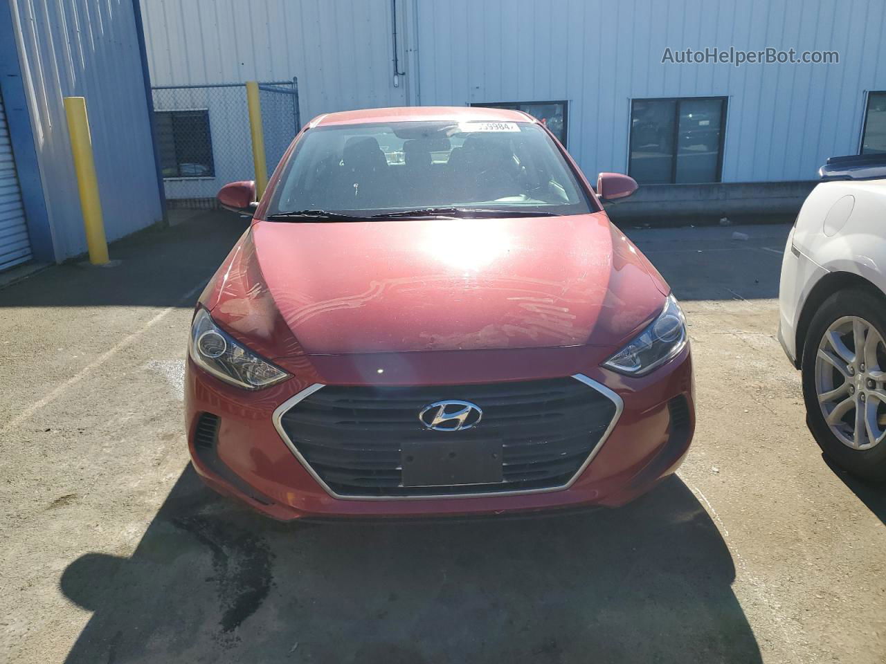 2017 Hyundai Elantra Se Red vin: 5NPD74LF0HH089782