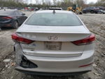 2017 Hyundai Elantra Se Silver vin: 5NPD74LF0HH098739