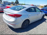 2017 Hyundai Elantra Se Silver vin: 5NPD74LF0HH130637