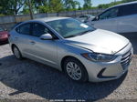 2017 Hyundai Elantra Se Silver vin: 5NPD74LF0HH155893