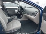 2017 Hyundai Elantra Se Blue vin: 5NPD74LF0HH156039