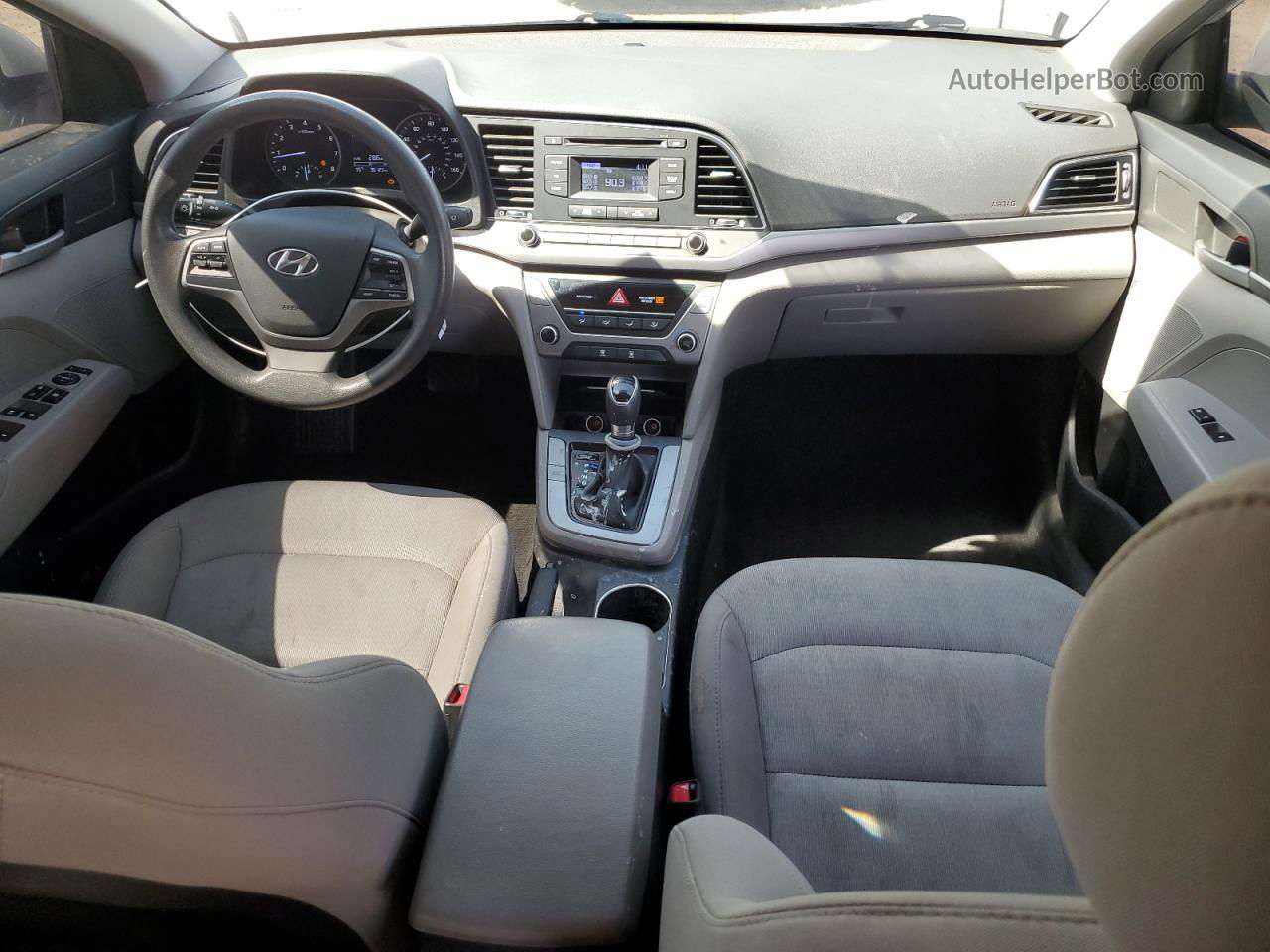 2017 Hyundai Elantra Se Серебряный vin: 5NPD74LF0HH166599