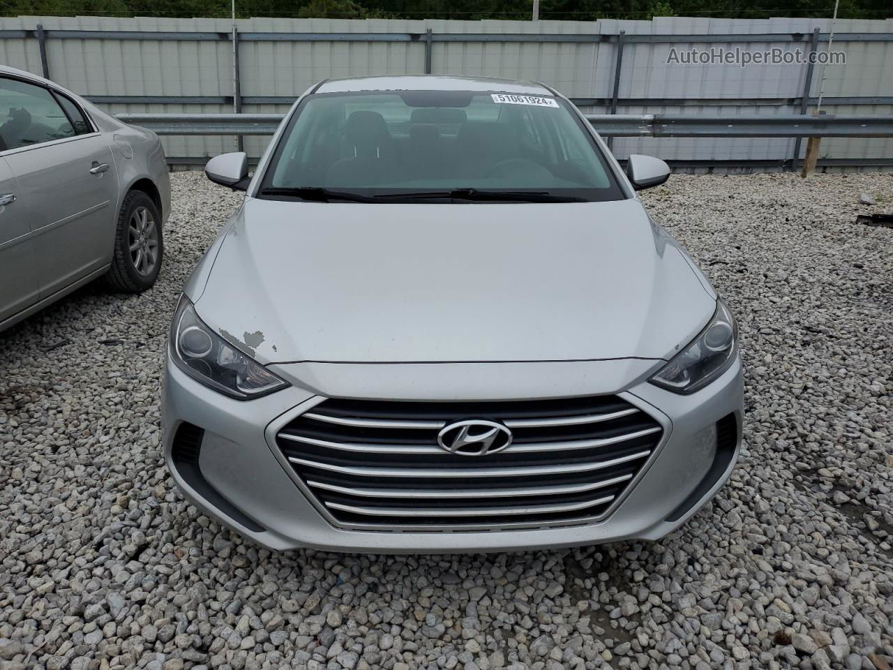 2017 Hyundai Elantra Se Серебряный vin: 5NPD74LF0HH195181