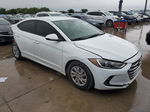 2017 Hyundai Elantra Se Белый vin: 5NPD74LF0HH199652