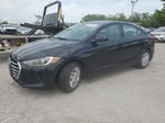 2018 Hyundai Elantra Se Black vin: 5NPD74LF0JH234003