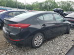 2018 Hyundai Elantra Se Черный vin: 5NPD74LF0JH234003