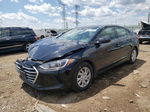 2018 Hyundai Elantra Se Black vin: 5NPD74LF0JH389358