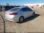 2018 Hyundai Elantra Se Silver vin: 5NPD74LF0JH393295