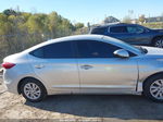 2018 Hyundai Elantra Se Silver vin: 5NPD74LF0JH393295