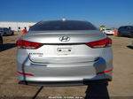2018 Hyundai Elantra Se Silver vin: 5NPD74LF0JH393295