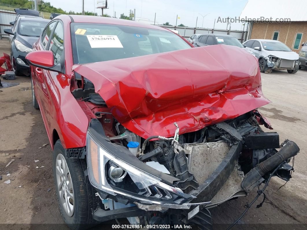 2019 Hyundai Elantra Se Red vin: 5NPD74LF0KH410341