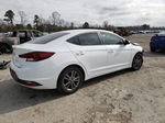 2019 Hyundai Elantra Se White vin: 5NPD74LF0KH426023