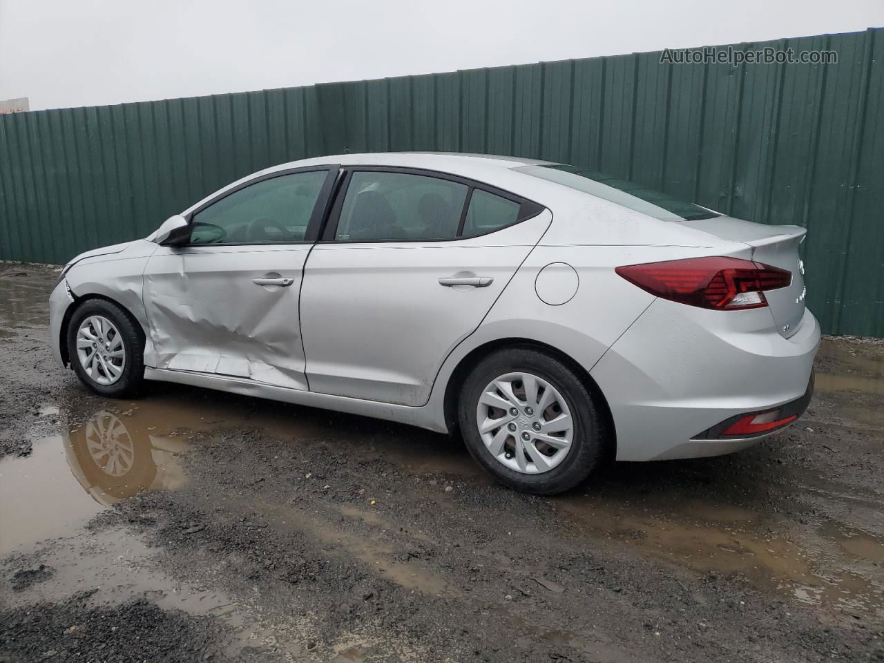 2019 Hyundai Elantra Se Серебряный vin: 5NPD74LF0KH436082