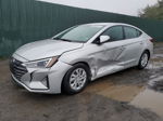 2019 Hyundai Elantra Se Silver vin: 5NPD74LF0KH436082