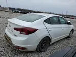 2019 Hyundai Elantra Se White vin: 5NPD74LF0KH462312