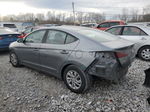 2019 Hyundai Elantra Se Gray vin: 5NPD74LF0KH468479