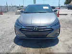 2019 Hyundai Elantra Se Gray vin: 5NPD74LF0KH493141