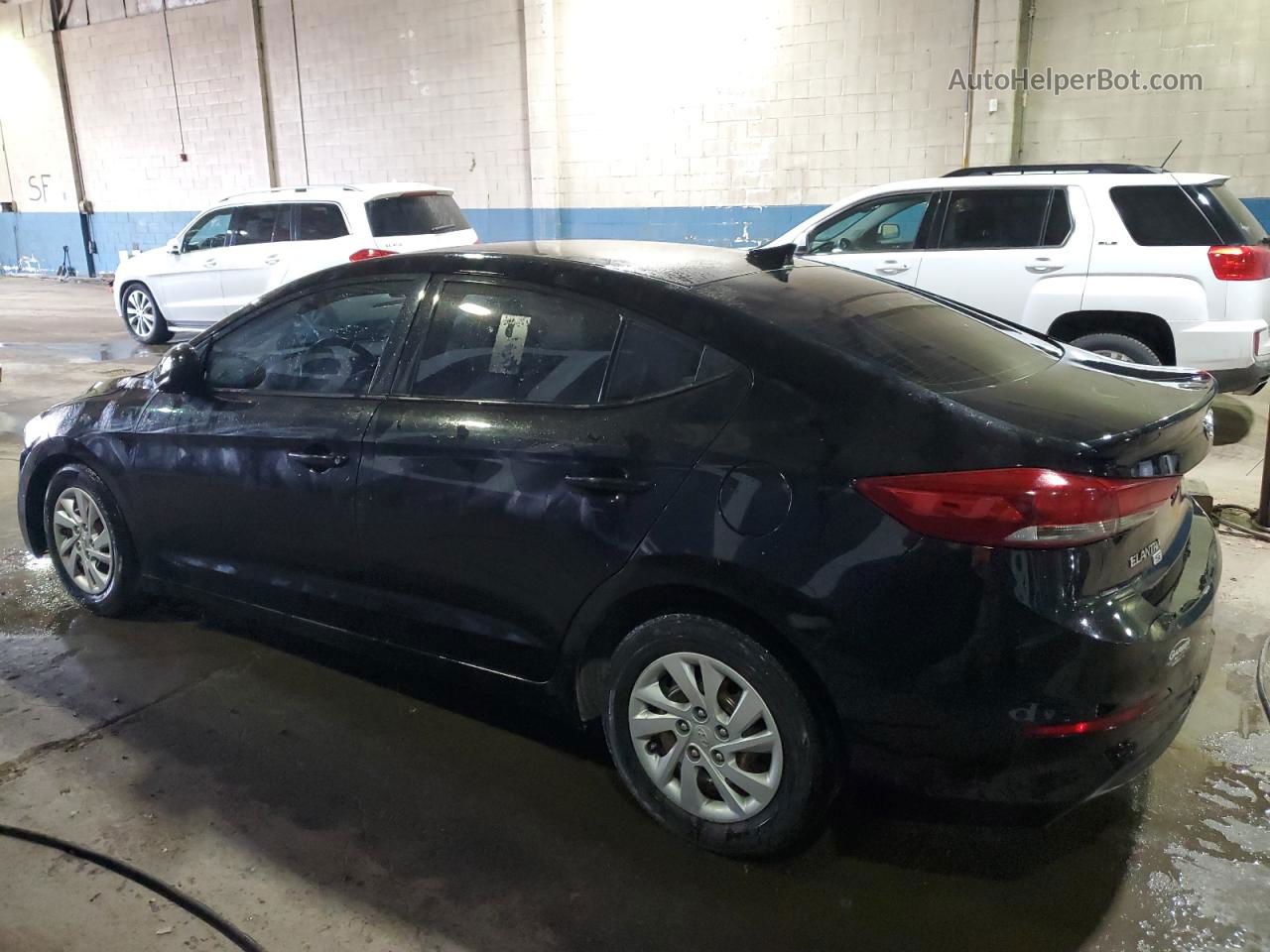 2017 Hyundai Elantra Se Black vin: 5NPD74LF1HH067502