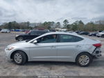 2017 Hyundai Elantra Se Silver vin: 5NPD74LF1HH082713