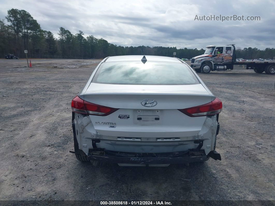 2017 Hyundai Elantra Se Silver vin: 5NPD74LF1HH082713