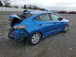 2017 Hyundai Elantra Se Blue vin: 5NPD74LF1HH089547