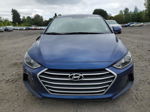 2017 Hyundai Elantra Se Blue vin: 5NPD74LF1HH162187