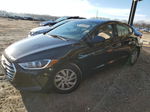 2017 Hyundai Elantra Se Black vin: 5NPD74LF1HH179474