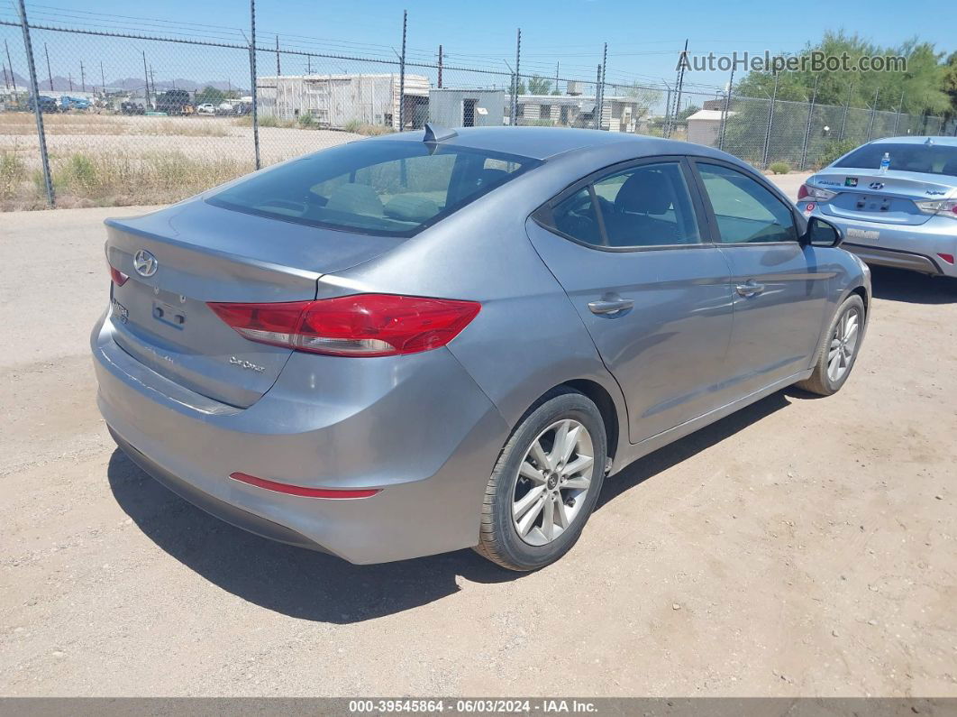 2017 Hyundai Elantra Se Silver vin: 5NPD74LF1HH199739